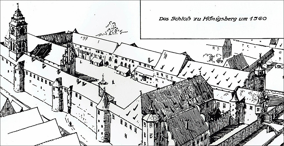 Замок Кёнигсберг, 1560