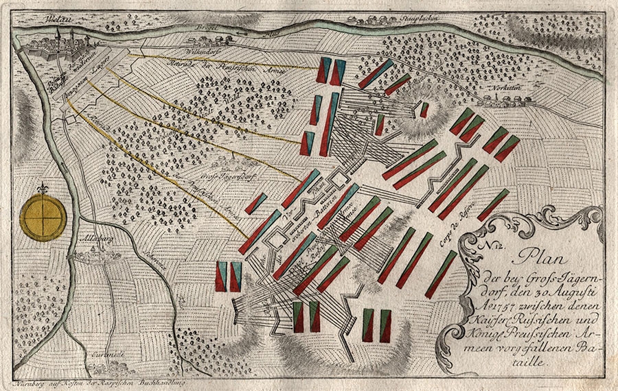 Гросс-Егерсдорф 30.08.1757