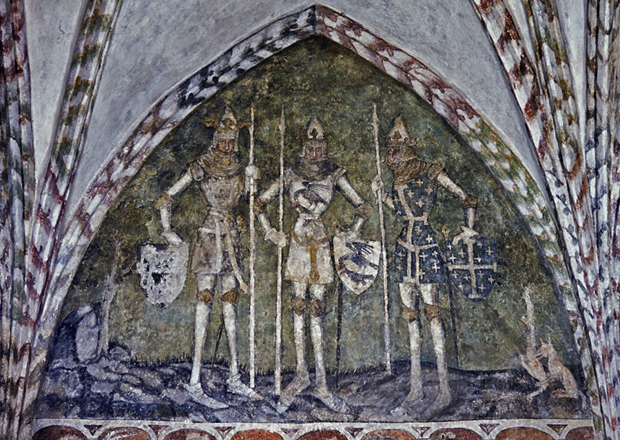 Фрески замка Лохштедт