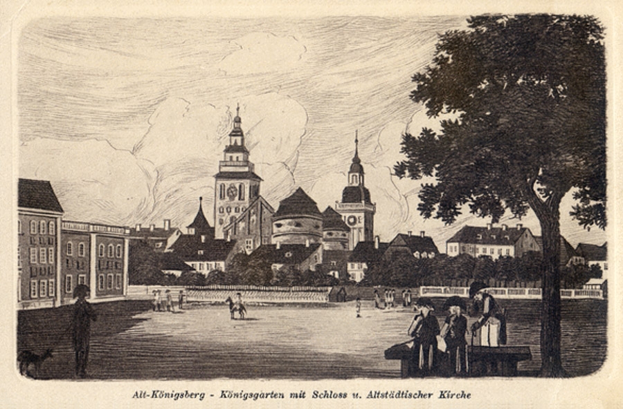 Скайлайн Кёнигсберга на рубеже XVIII–XIX веков