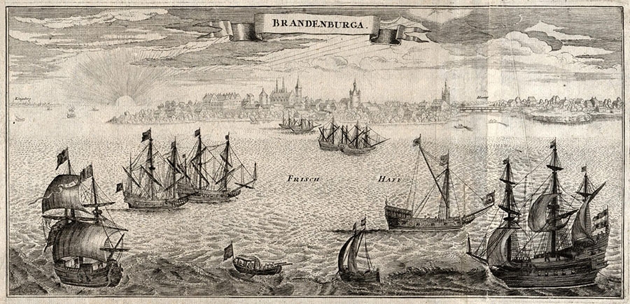 Вид на Бранденбург с залива