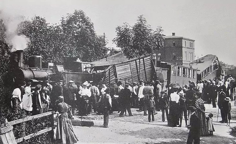 Железнодорожная катастрофа на вокзале Кранца 27 июня 1906 года