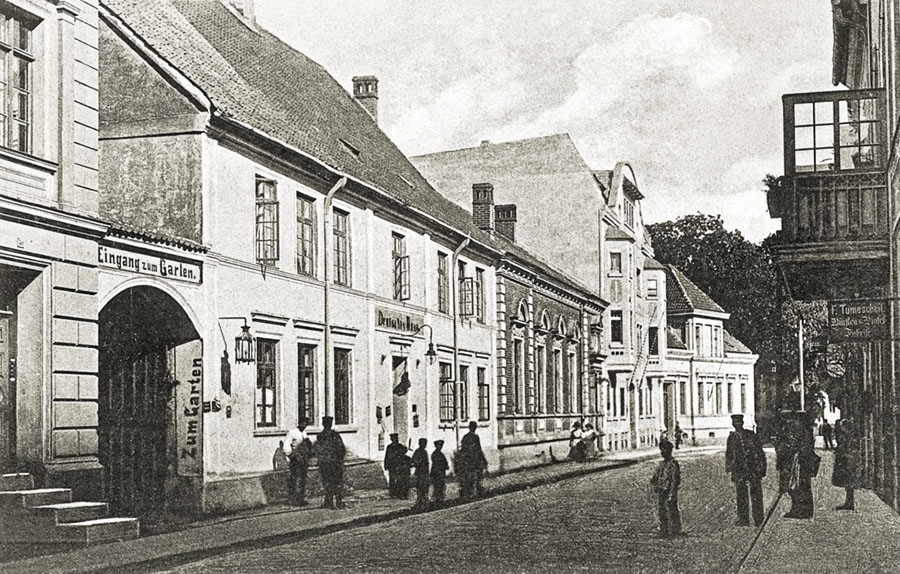 Польская улица в Рагните