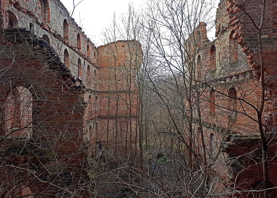 Руины мельницы Цинтена