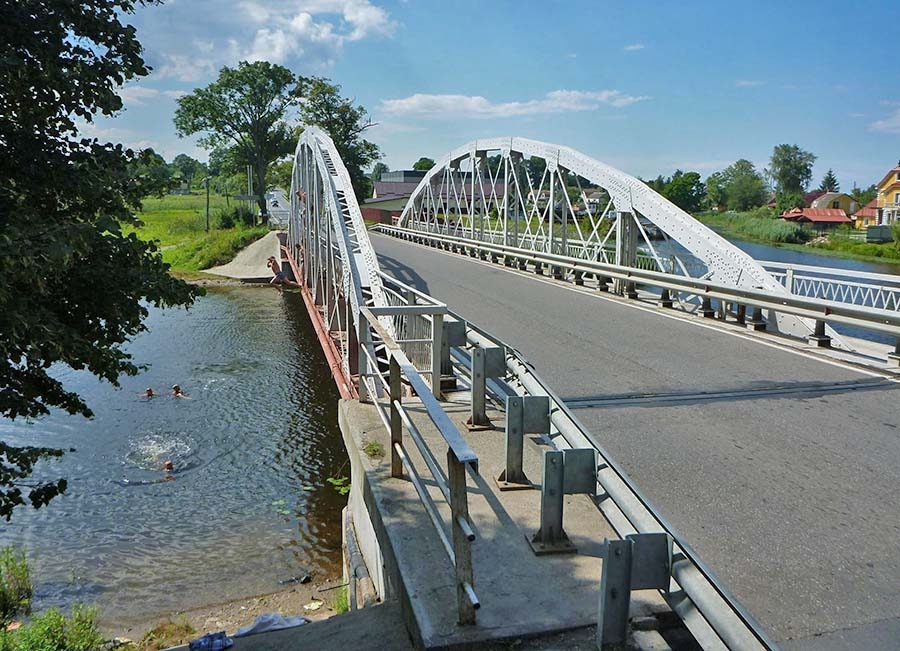 Мост через Прохладную в Ушаково