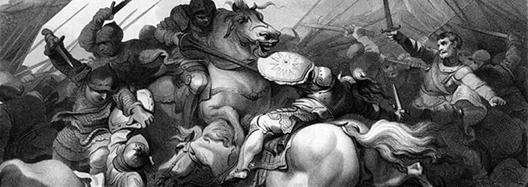Сказ о битве у замка Рудау, где сложил голову маршал, а башмачник стал рыцарем