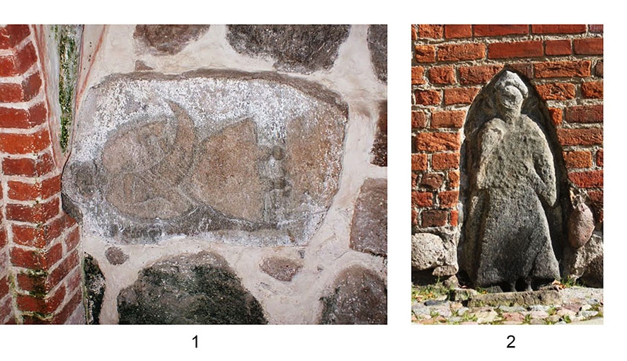 Каменные изваяния западно-славянских богов или жрецов