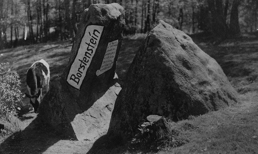 Вид на Камень Лжи с севера, фото 1920-30х гг.