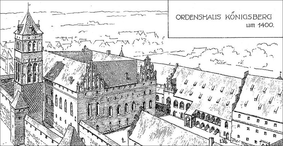 Замок Кёнигсберг, 1400