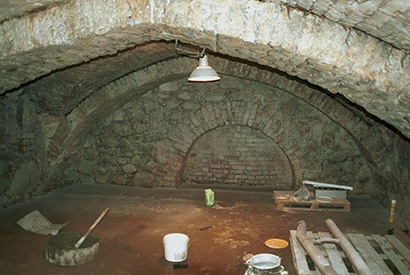 Подвал замка Лабиау