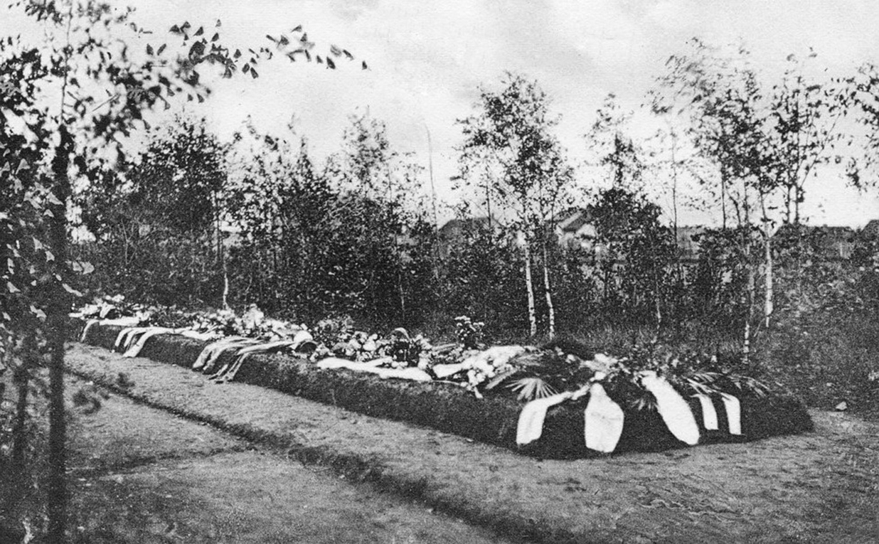Воинское захоронение на Лесном кладбище в Советске